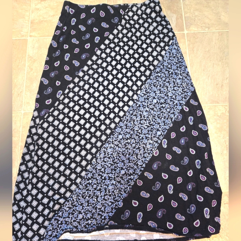 J Jill maxi skirt rayon blend S
